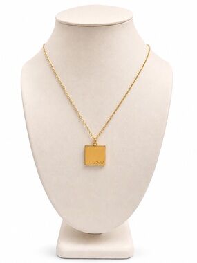 God is greater than the highs and lows G>∧V Faith Necklace | Rare Gold Pendant